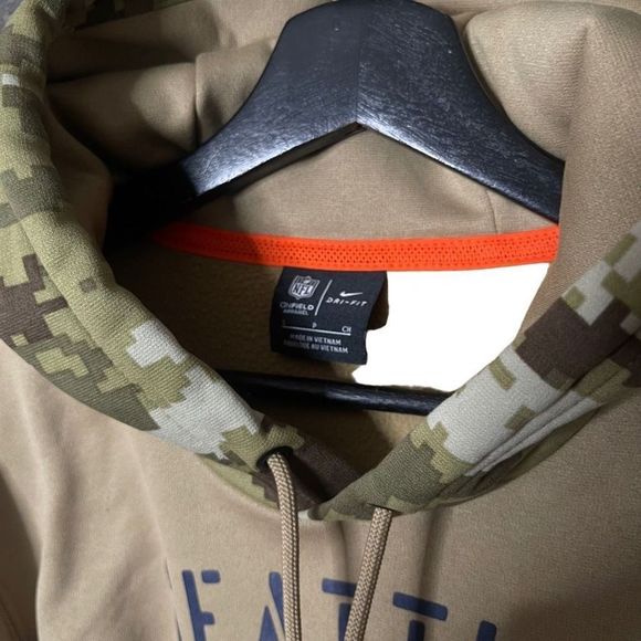 Nike Seattle Seahawks Military Hoodie Small - Picture 3 of 3